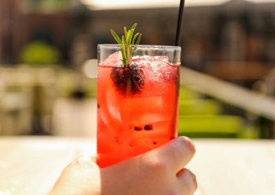 red cocktail